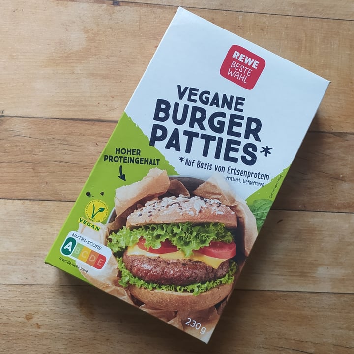 REWE Beste Wahl Vegane Burger patties Review abillion