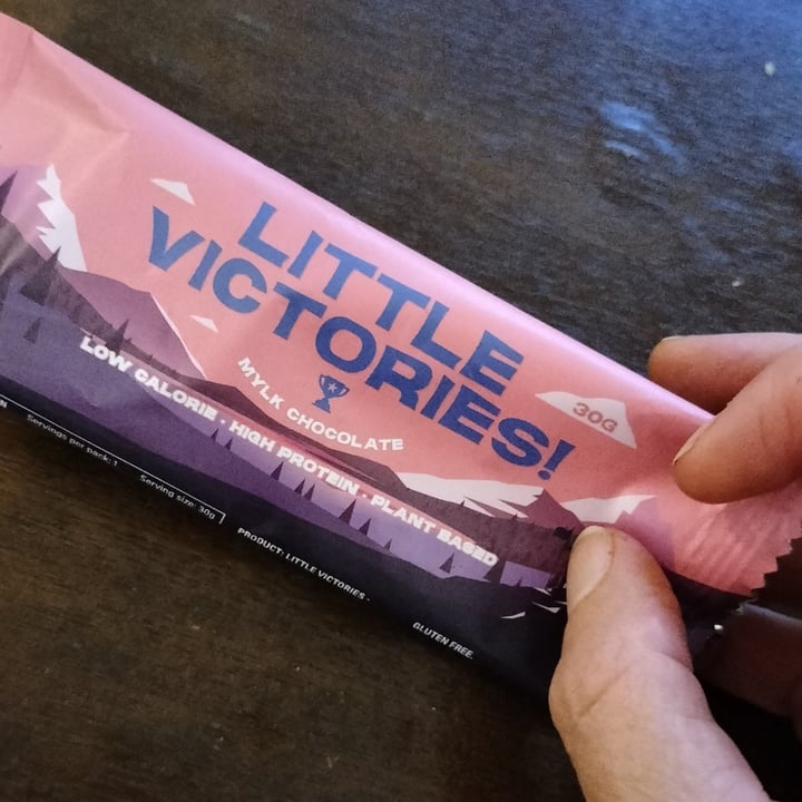Little Victories Mylk Chocolate Bar Review abillion