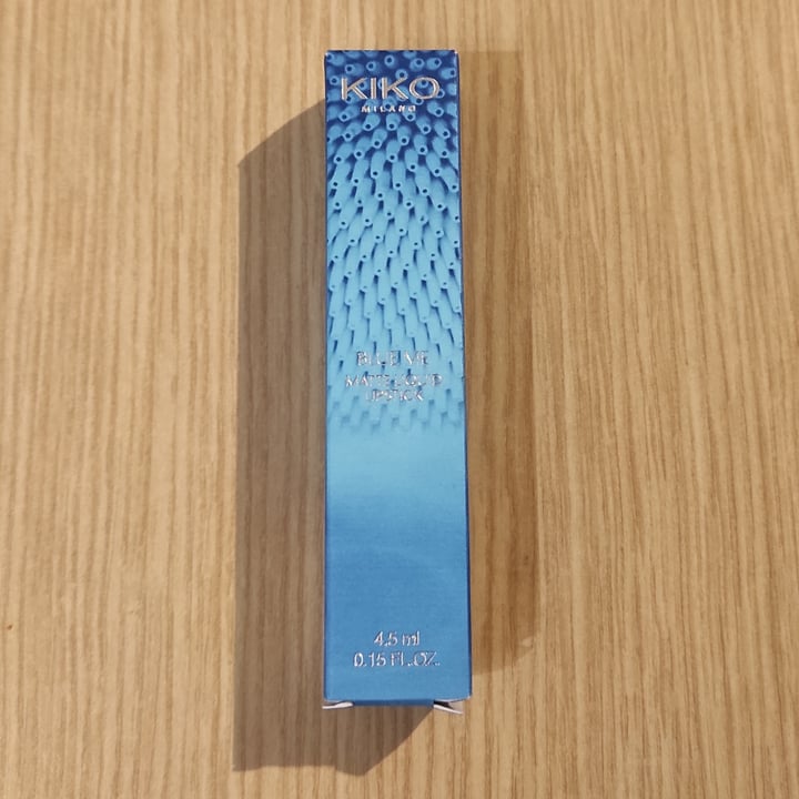 Kiko Milano Blue Me Matte Liquid Lipstick 02 Reviews abillion