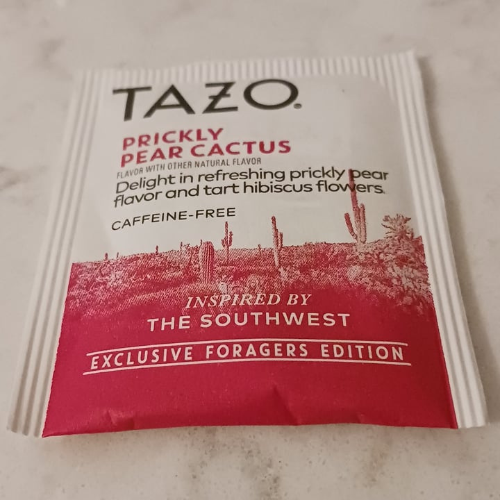 Tazo Prickly Pear Cactus Herbal Tea Review | abillion