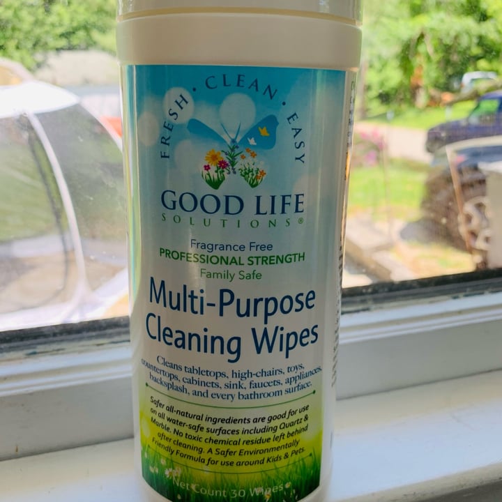 Good Life Solutions MultiPurpose Cleaning Wipes Review abillion
