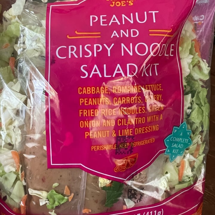 Trader Joe's Peanut and crispy Noodle Salad Kit Review abillion