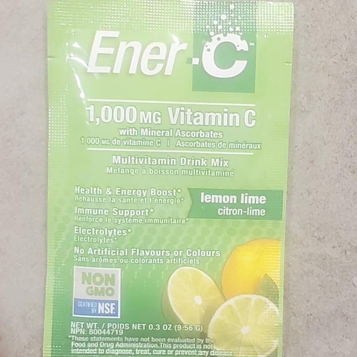 enerc Vitamin C Lemon Lime Reviews abillion