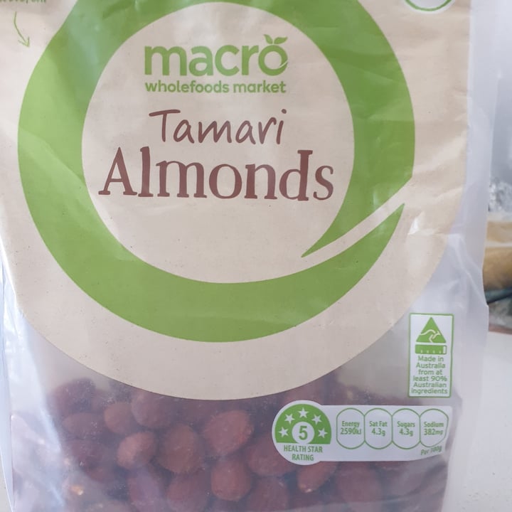 Macro Wholefoods Market Tamari almonds Review abillion