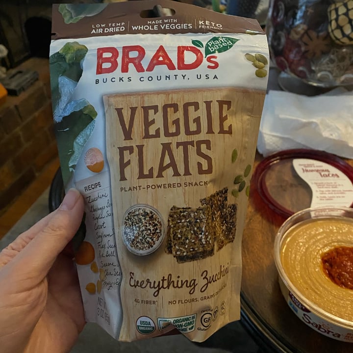 Brad’s Plant Based Veggie Flats Everything Zucchini Review abillion