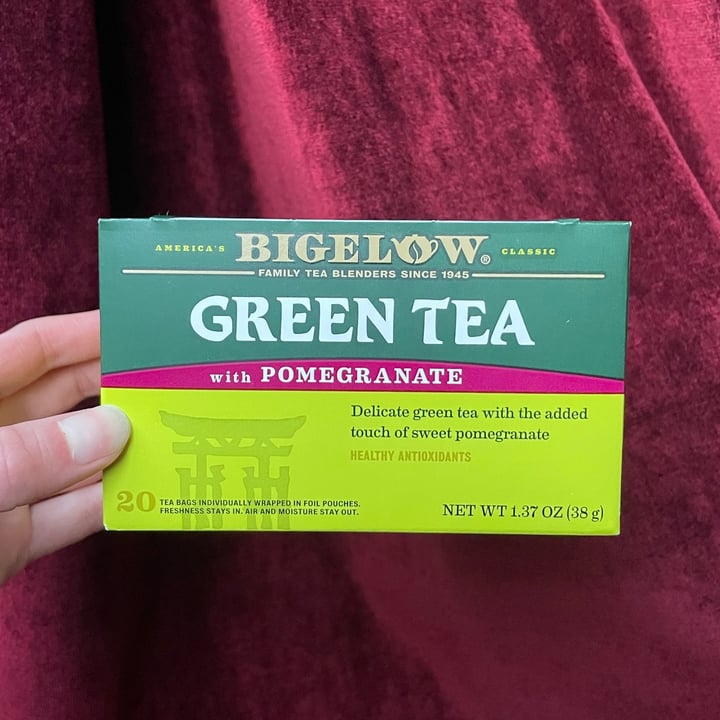 Bigelow green tea with pomegranate Reviews abillion