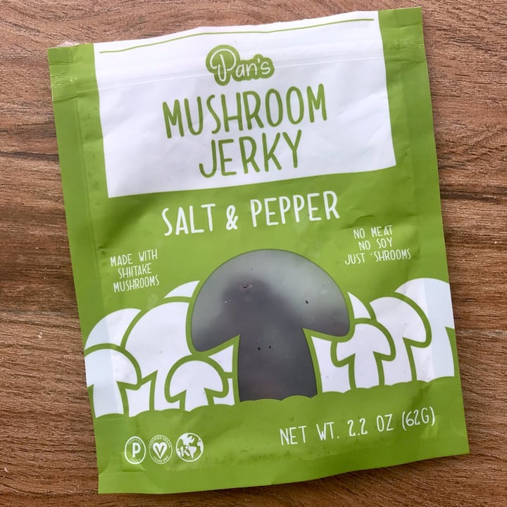 Pan's Mushroom Jerky Pans Mushroom Jerky Salt And Pepper Review abillion