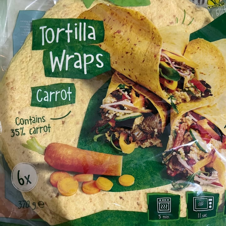 Vemondo Tortilla Wraps Carrot Review abillion