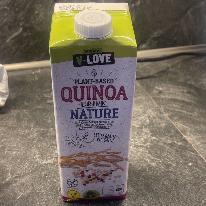 Migros VLove quinoa drink Review abillion
