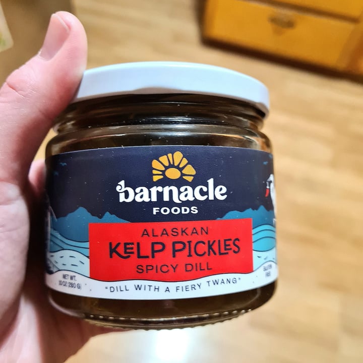 Barnacle Foods Spicy Dill Kelp Pickles Review abillion