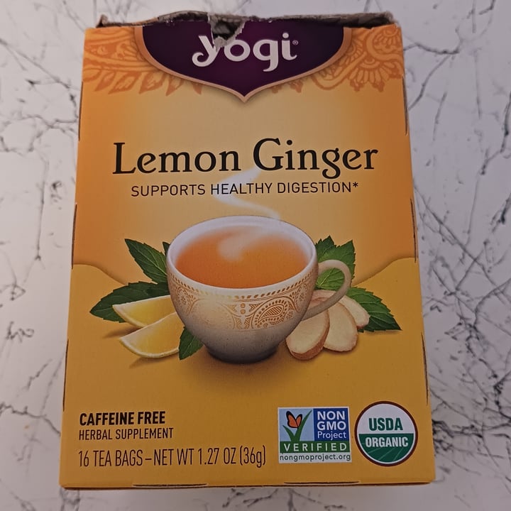 Yogi Lemon Ginger Review abillion