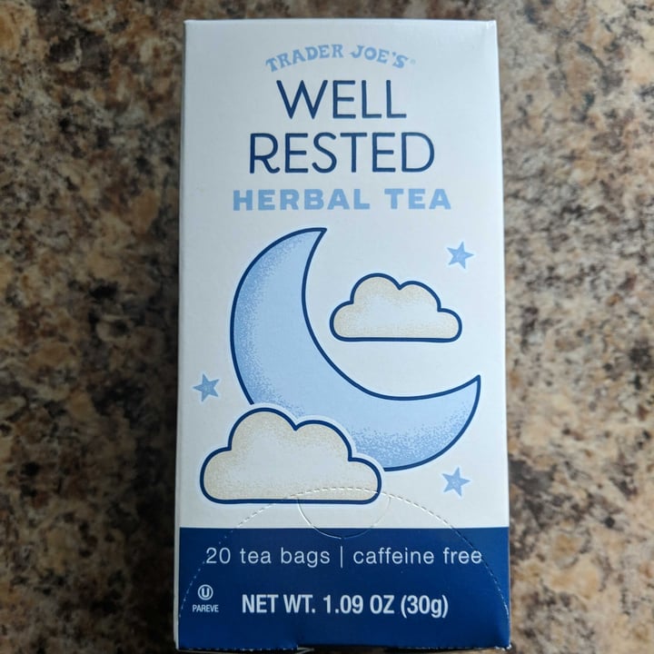 Trader Joe's Well Rested Herbal Tea Review abillion