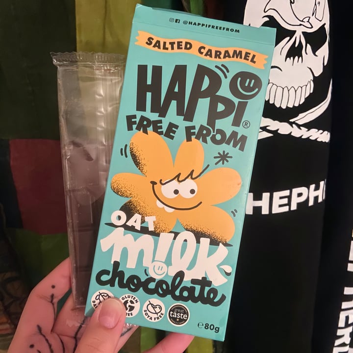 Happi Free From Salted Caramel Oat Milk Chocolate Reviews abillion