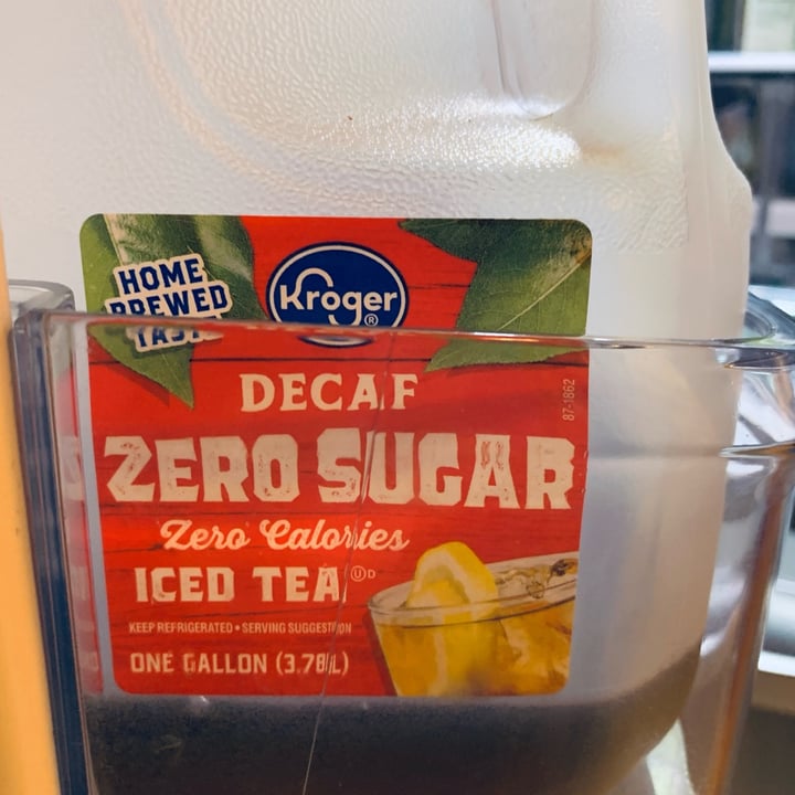 Kroger Decaf Zero Sugar Iced Tea Review abillion