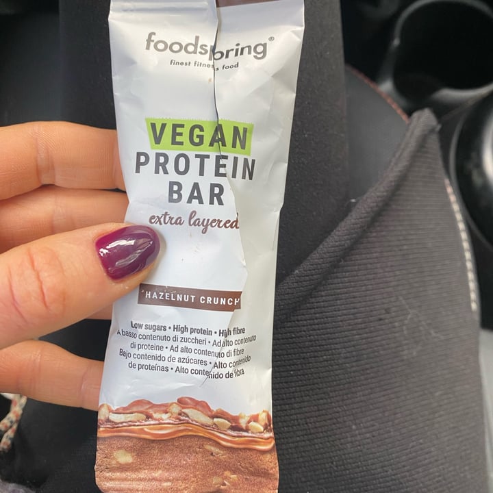 Foodspring Vegan Protein Bar Extra Layered Review abillion
