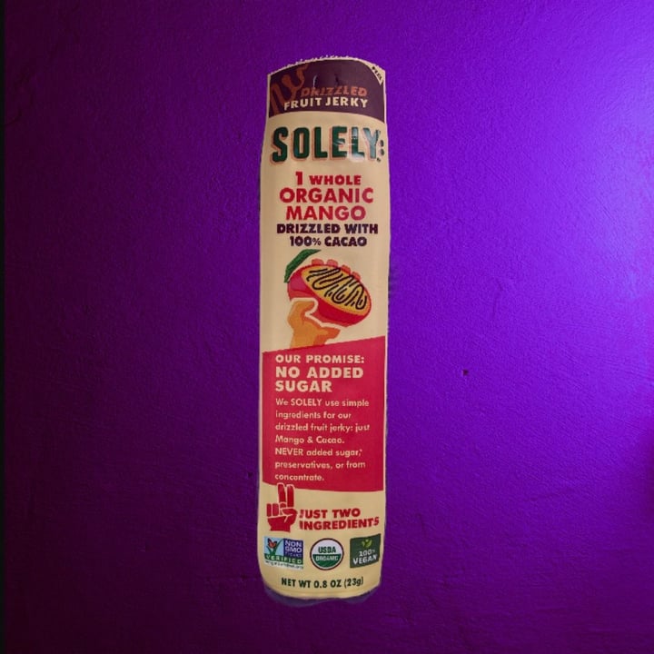 Solely 1 Whole Organic Mango Drizzled with 100 Cacao Review abillion