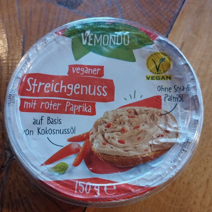 Vemondo Veganer Streichgenuss mit roter Paprika Review | abillion
