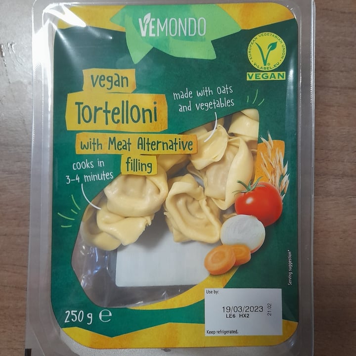 Vemondo vegan tortelloni with meat alternative filling Reviews abillion
