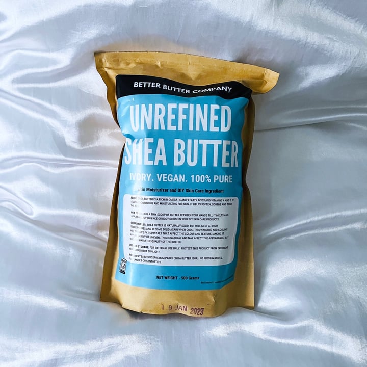 Better butter Unrefined Shea Butter Review abillion
