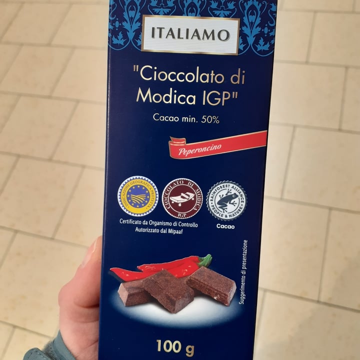Italiamo Cioccolato di modica IGP al peperoncino Review abillion