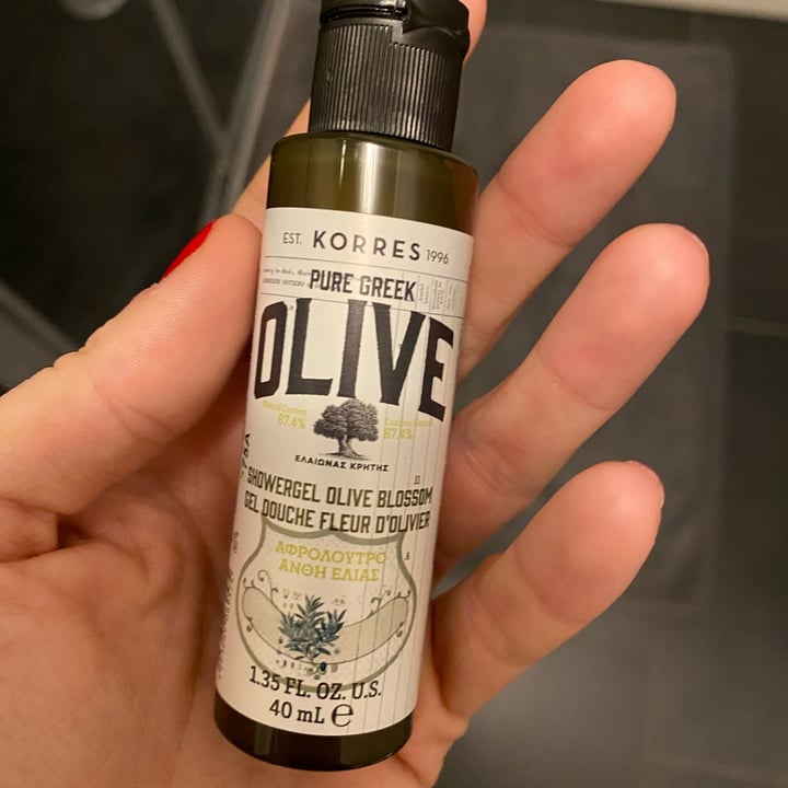 Korres Shower Gel Olive Blossom Review abillion