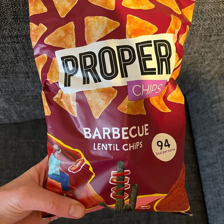 Proper Chips Barbecue Lentil Chips Review abillion