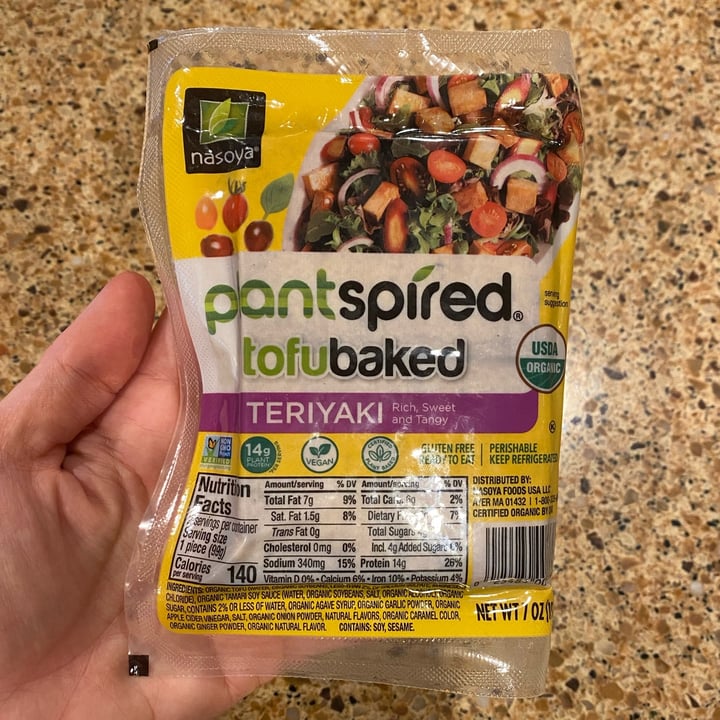 Nasoya Tofu baked teriyaki Review abillion