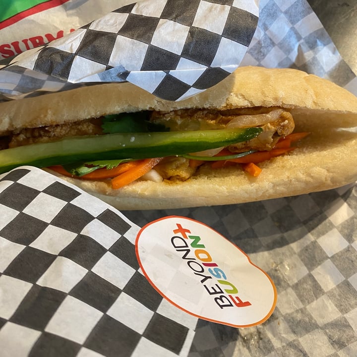 Beyond Fusion + Old Toronto, Toronto, Canada Teriyaki Tofu Banh Mi