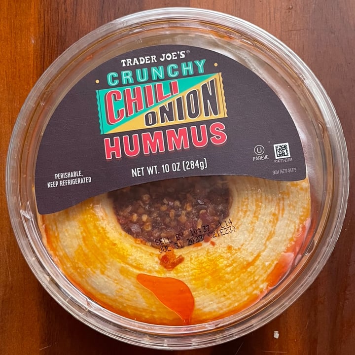 Trader Joe's Chili Onion Crunch Hummus Review abillion
