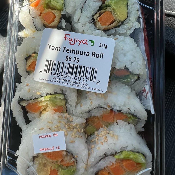 Fujiya Foods Victoria Yam Tempura Roll Reviews abillion