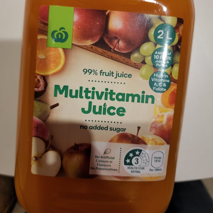 Woolworths 99 Multivitamin Juice Reviews abillion