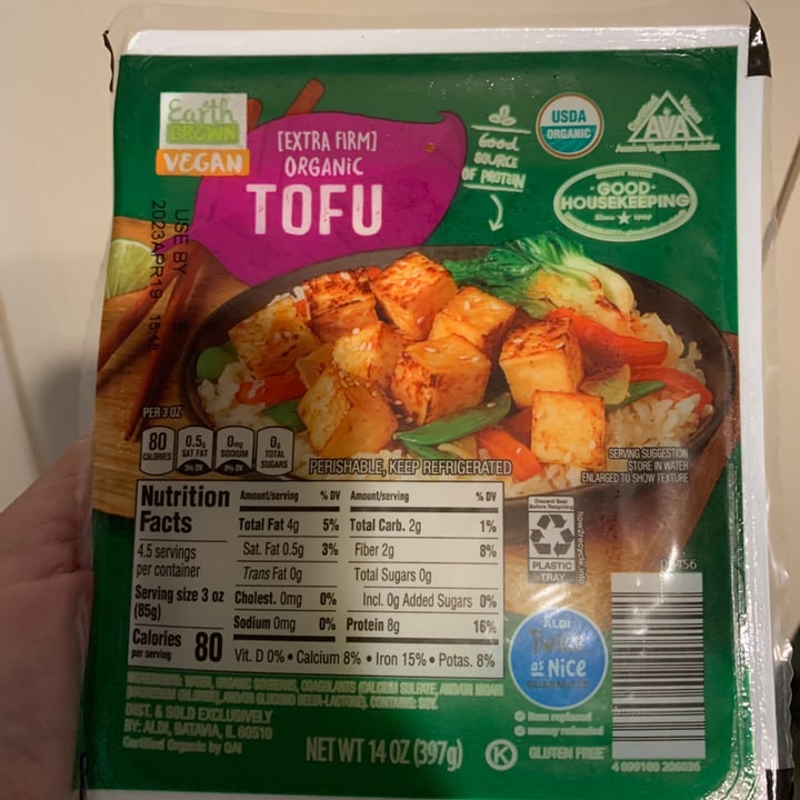 Earth Grown (Extra Firm) Organic Tofu Review abillion
