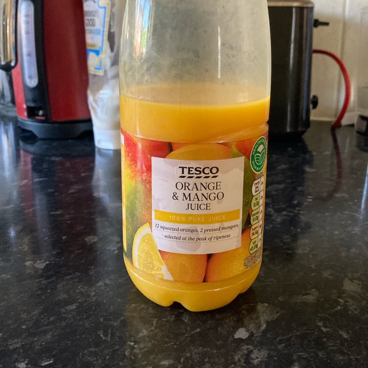 Tesco orange and mango juice Review abillion