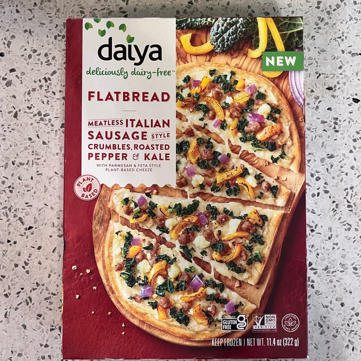 Daiya Flatbread Meatless Italian Sausage Style Crumbles, Roasted Pepper