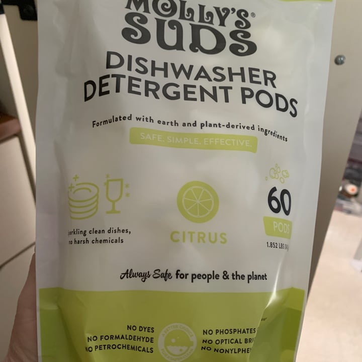Molly’s SUDS Dishwasher Detergent Pods Citrus Review abillion