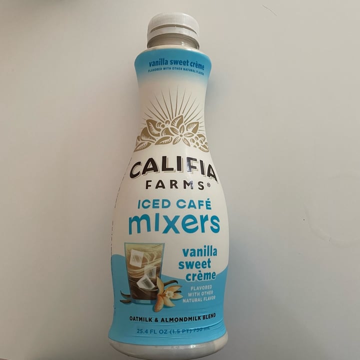 Califia Farms Iced Café Mixers Vanilla Sweet Crème Reviews abillion