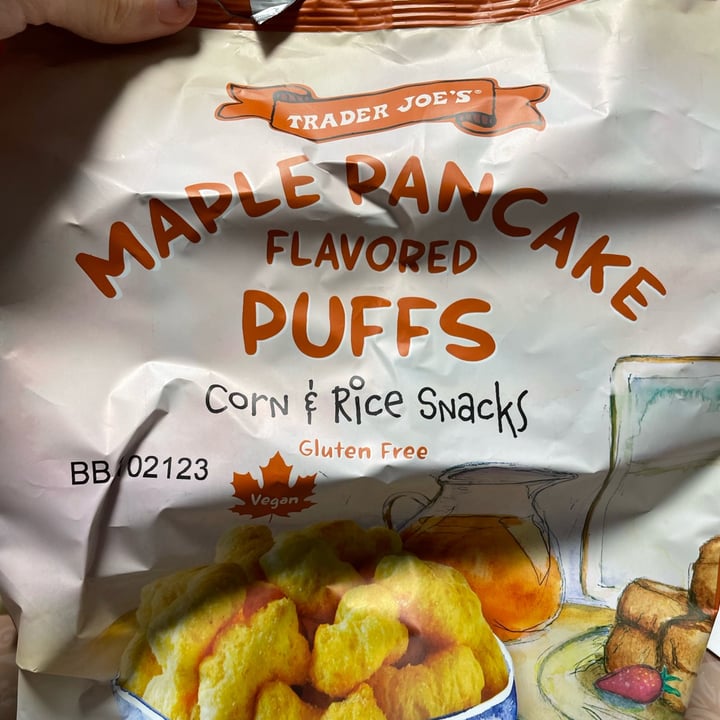 Trader Joe's Maple Pancake Flavored Puffs Review abillion