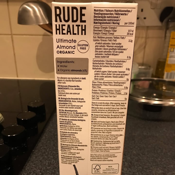 Rude health Ultimate Almond Review abillion