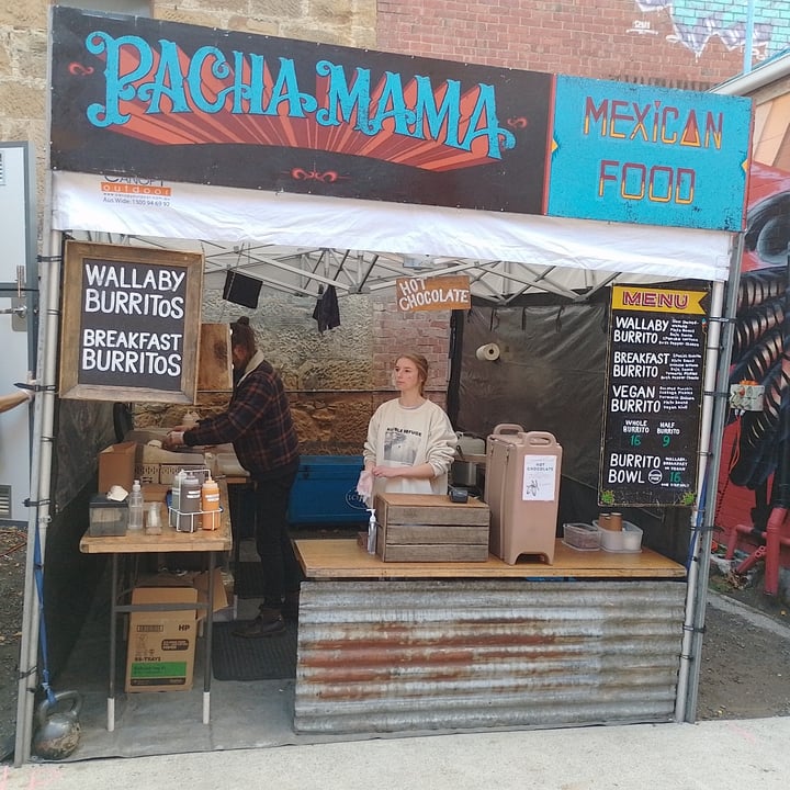 photo of Pacha Mama Burritos Vegan Burrito shared by @veganadam on  31 May 2023 - review
