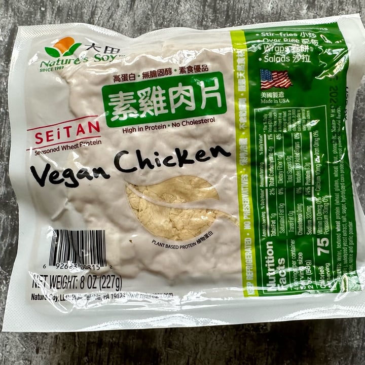 Nature's Soy Vegan Chicken Review abillion
