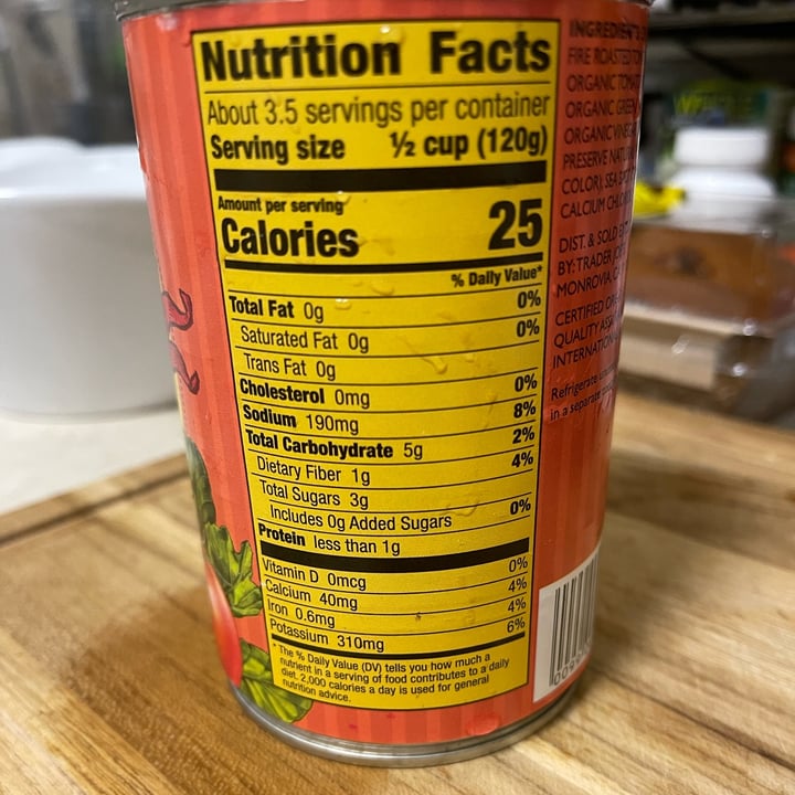 Trader Joe's Organic diced & fire roasted tomatoes Review abillion