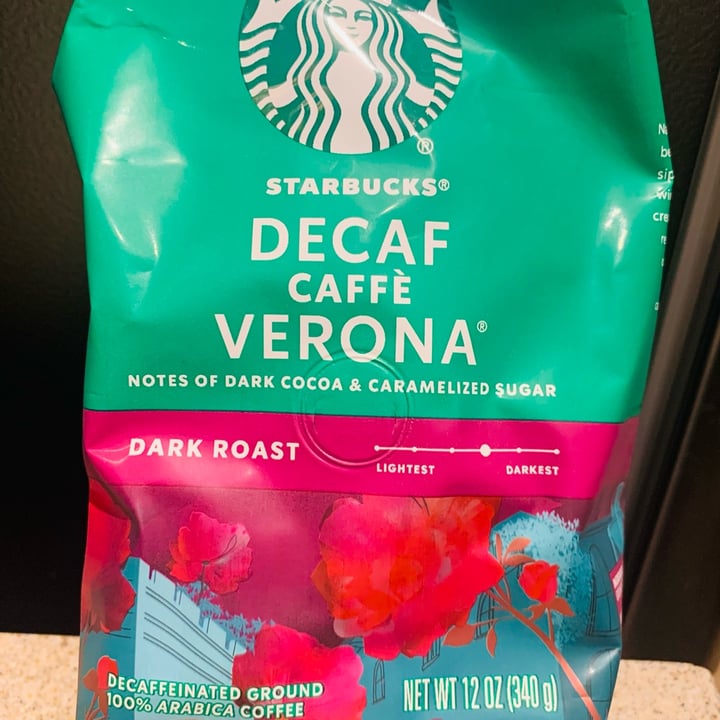 Starbucks Decaf Verona Ground Coffee Review abillion