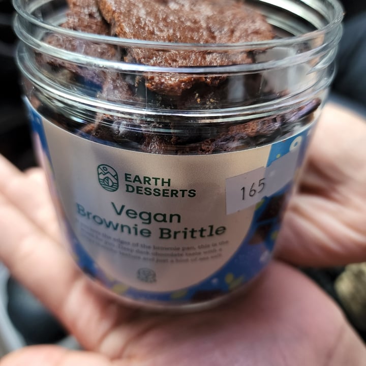 Earth Desserts Vegan Brownie Brittle Review abillion