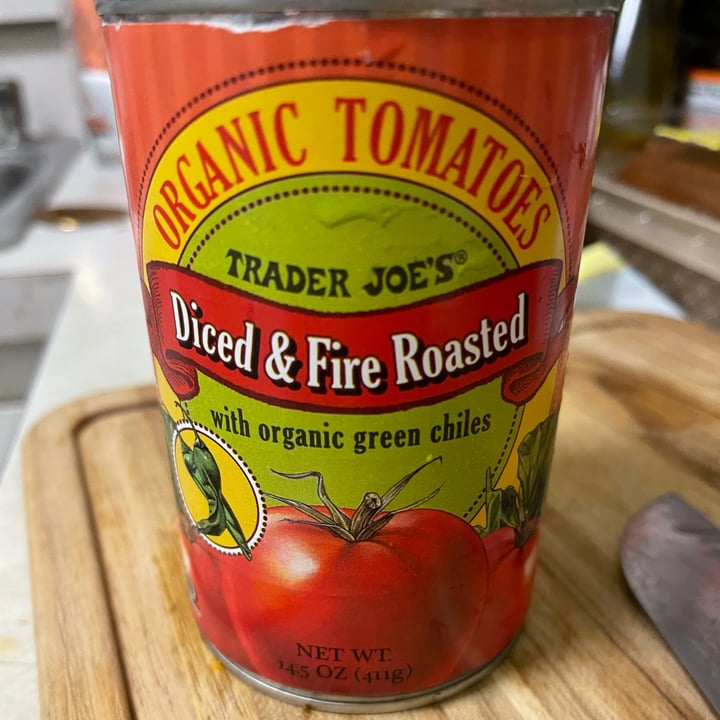 Trader Joe's Organic diced & fire roasted tomatoes Review abillion