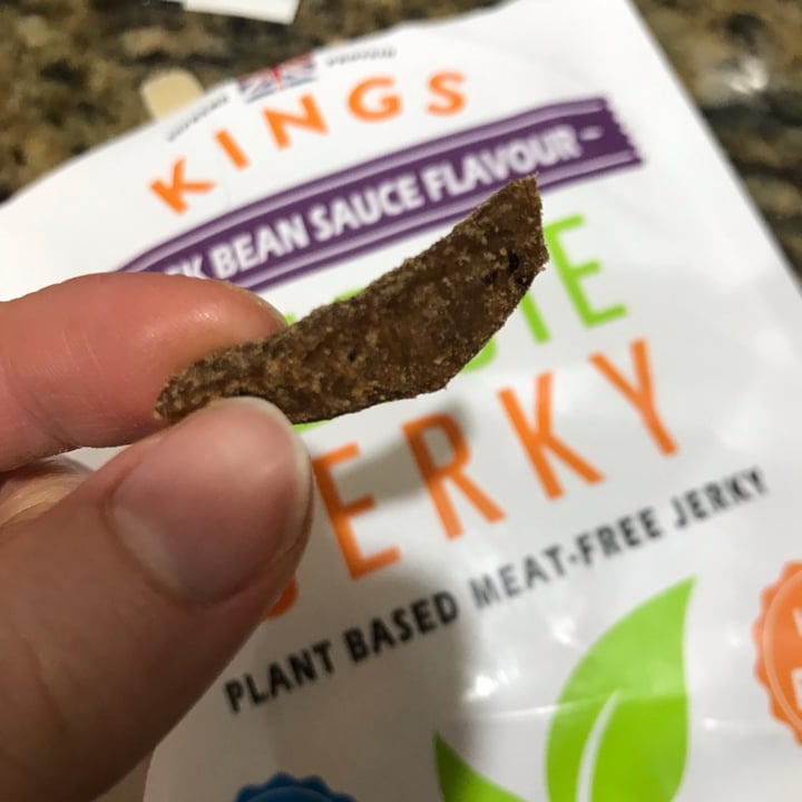 Kings Veggie Jerky Black Bean Sauce Flavour Review abillion