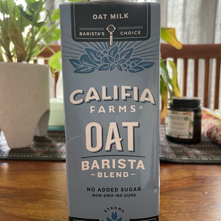 Califia Farms Oat Barista Blend Review abillion