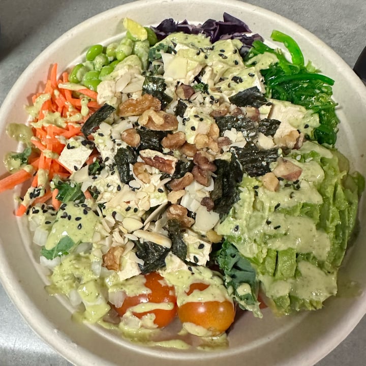 Poke Fresh Fairfield, Victoria, Canada Veggie Fresh Bowl Review abillion