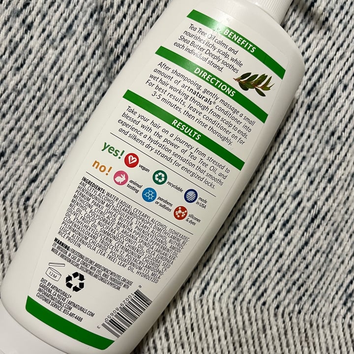 photo of Art Naturals Tea Tree Conditioner shared by @bego18 on  26 Mar 2023 - review
