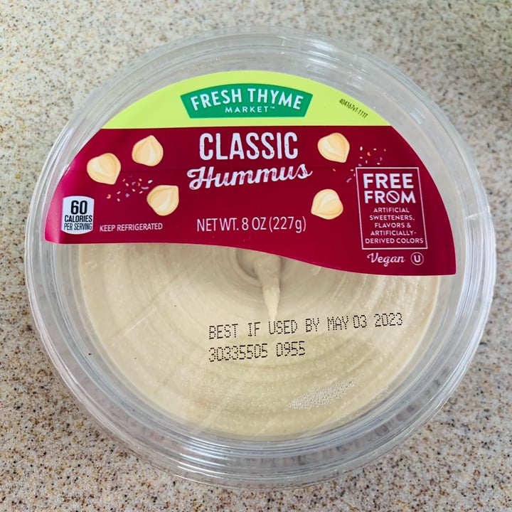 Fresh Thyme Market Classic Hummus Review abillion