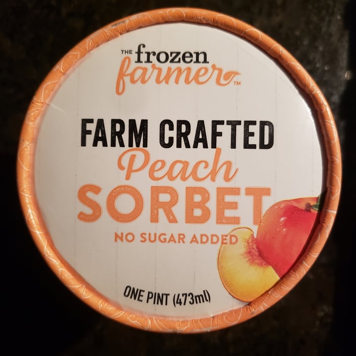 the frozen farmer Farm Crafted Peach Sorbet Review abillion